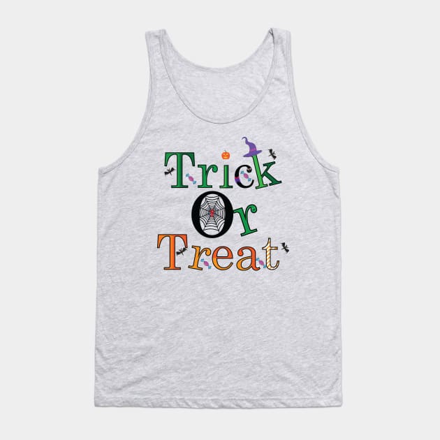 Trick or treat Tank Top by EmarDesign